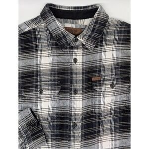 Orvis Flannel Shacket Mens size XL Jacket Shirt Lumberjack Camping Outdoor Plaid